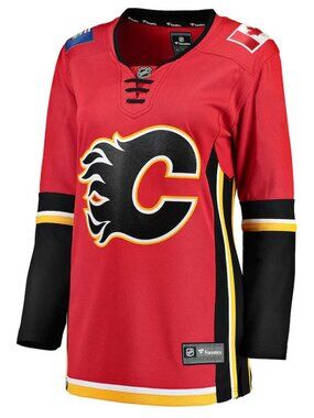 Calgary Flames Jersey -NWT - Women's Plus Size -Offical Licensed